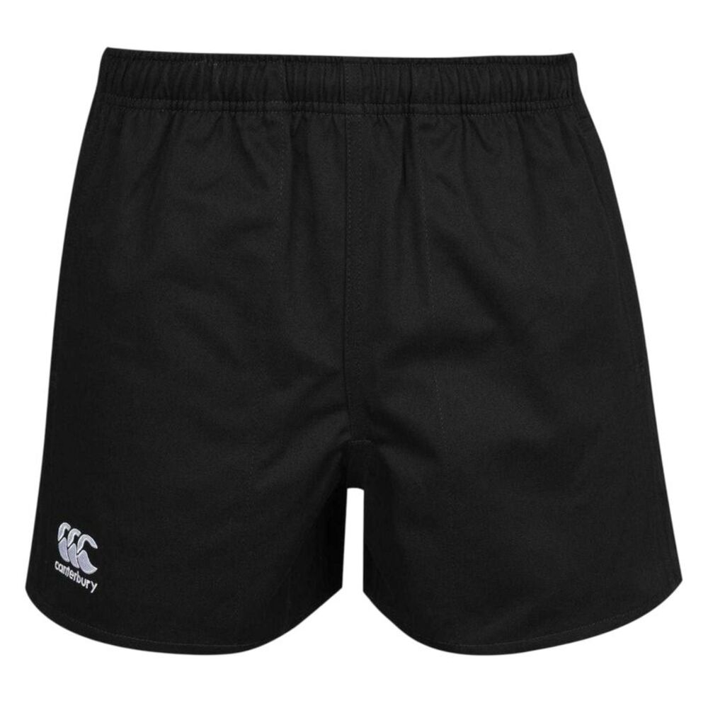 Canterbury Mens Logo Rugby Shorts / Black